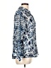 AP.NY Print Blue 3/4 Sleeve Blouse Size L - photo 4