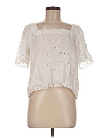 Ann Taylor LOFT Short Sleeve Blouse (view 1)