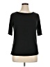 Apt. 9 Black Short Sleeve Top Size XL - photo 1