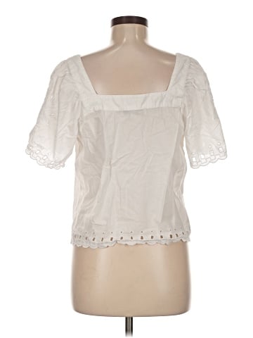 Ann Taylor LOFT Short Sleeve Blouse (view 2)