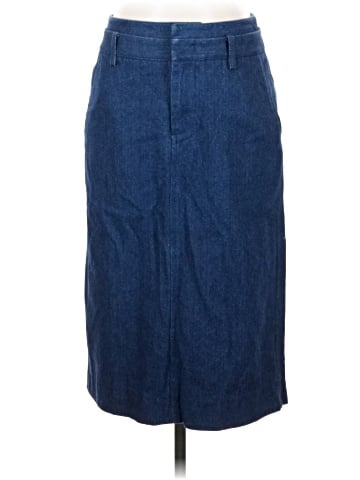 Vince. Denim Skirt (view 1)