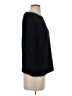 Nili Lotan 100% Cotton Black Pullover Sweater Size XS - photo 4