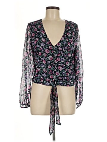 Abercrombie & Fitch Long Sleeve Blouse (view 1)