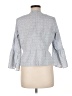 Zara Blue 3/4 Sleeve Blouse Size M - photo 2