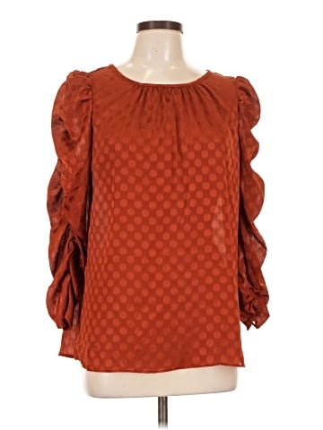 Max Studio 3/4 Sleeve Blouse (view 1)