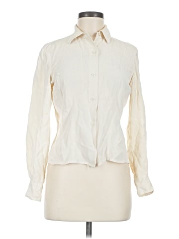 Unbranded Long Sleeve Silk Top (view 1)