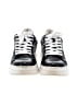 Yellow Box Black Sneakers Size 7 1/2 - photo 2