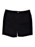 Lane Bryant Solid Black Shorts Size 24 - photo 1
