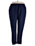 Cuddl Duds Solid Blue Casual Pants Size 2X - photo 1
