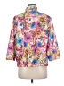 Erin London 100% Polyester Print Pink Raincoat Size M - photo 2