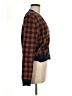Vigoss 100% Polyester Plaid Brown Cardigan Size L - photo 4