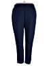 Cuddl Duds Solid Blue Casual Pants Size 2X - photo 2