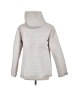 Lands' End 100% Polyester Ivory Snow Jacket Size M - photo 2