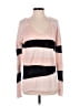 Dynamite Stripes Pink Pullover Sweater Size S - photo 1