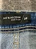 Just Black Blue Jeans Size 29 waist - photo 7