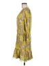 Veronica Beard Paisley Yellow Casual Dress Size 8 - photo 5