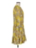 Veronica Beard Paisley Yellow Casual Dress Size 8 - photo 4