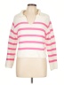 Jessica Simpson Stripes Pink Pullover Sweater Size L - photo 1