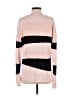 Dynamite Stripes Pink Pullover Sweater Size S - photo 2