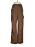 Gap Animal Print Brown Cargo Pants Size 6 - photo 1