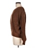 Gap 100% Cotton Solid Brown Pullover Sweater Size M - photo 5