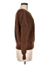 Gap 100% Cotton Solid Brown Pullover Sweater Size M - photo 4