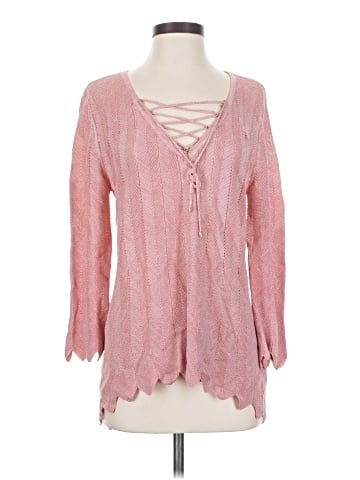 White House Black Market Long Sleeve Blouse (view 1)