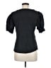 Gap Black Short Sleeve Blouse Size M - photo 2