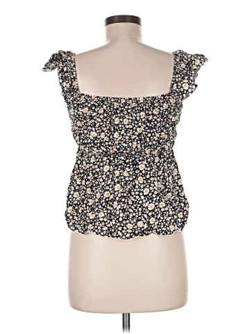 Chocolate Sleeveless Blouse (view 2)