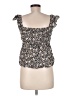 Chocolate Ivory Sleeveless Blouse Size M - photo 2