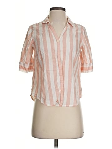 J.Crew 3/4 Sleeve Button-Down Shirt (view 1)