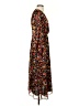 MNG Floral Black Brown Casual Dress Size 4 - photo 4