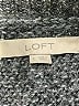 Ann Taylor LOFT Stripes Silver Pullover Sweater Size L - photo 7