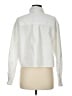 Athleta 100% Polyester Solid Ivory Long Sleeve Blouse Size M - photo 2