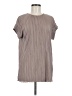 Zara 100% Polyester Gray Short Sleeve T-Shirt Size M - photo 1