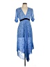 Maje 100% Polyester Blue Cocktail Dress Size Lg (3) - photo 1