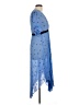 Maje 100% Polyester Blue Cocktail Dress Size Lg (3) - photo 4