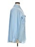 Ann Taylor LOFT 100% Polyester Blue Long Sleeve Blouse Size XL - photo 4