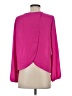 Amanda Uprichard Pink Long Sleeve Blouse Size S - photo 2