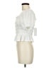Lush Ivory Short Sleeve Blouse Size M - photo 5