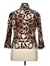 Alberto Makali Animal Print Brown Blazer Size XL - photo 2