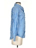 Red Camel 100% Cotton Checkered-gingham Blue Long Sleeve Button-Down Shirt Size XS - photo 4