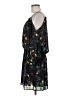 Parker 100% Polyester Floral Black Cocktail Dress Size M - photo 5
