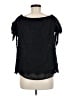 Lulus 100% Polyester Black Short Sleeve Blouse Size M - photo 2