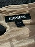 Express 100% Polyester Solid Tan Jumpsuit Size L - photo 4