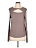 Allison Joy Brown Long Sleeve Top Size L - photo 1
