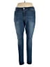 Bandolino Solid Blue Jeans Size 16 - photo 1