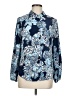 Lilly Pulitzer Paisley Blue Long Sleeve Blouse Size M - photo 1