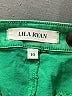 Lila Ryan Solid Green Shorts Size 10 - photo 3