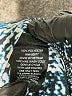 Worthington 100% Polyester Animal Print Blue Long Sleeve Blouse Size XL - photo 8